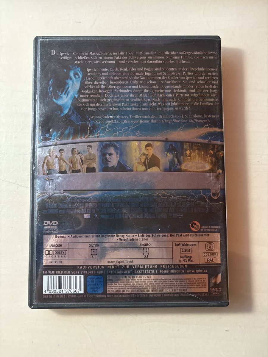 Tutti i DVDs: Der Pakt the Couvenant – Usato da Ruswil venduto da Slivio_ 1
