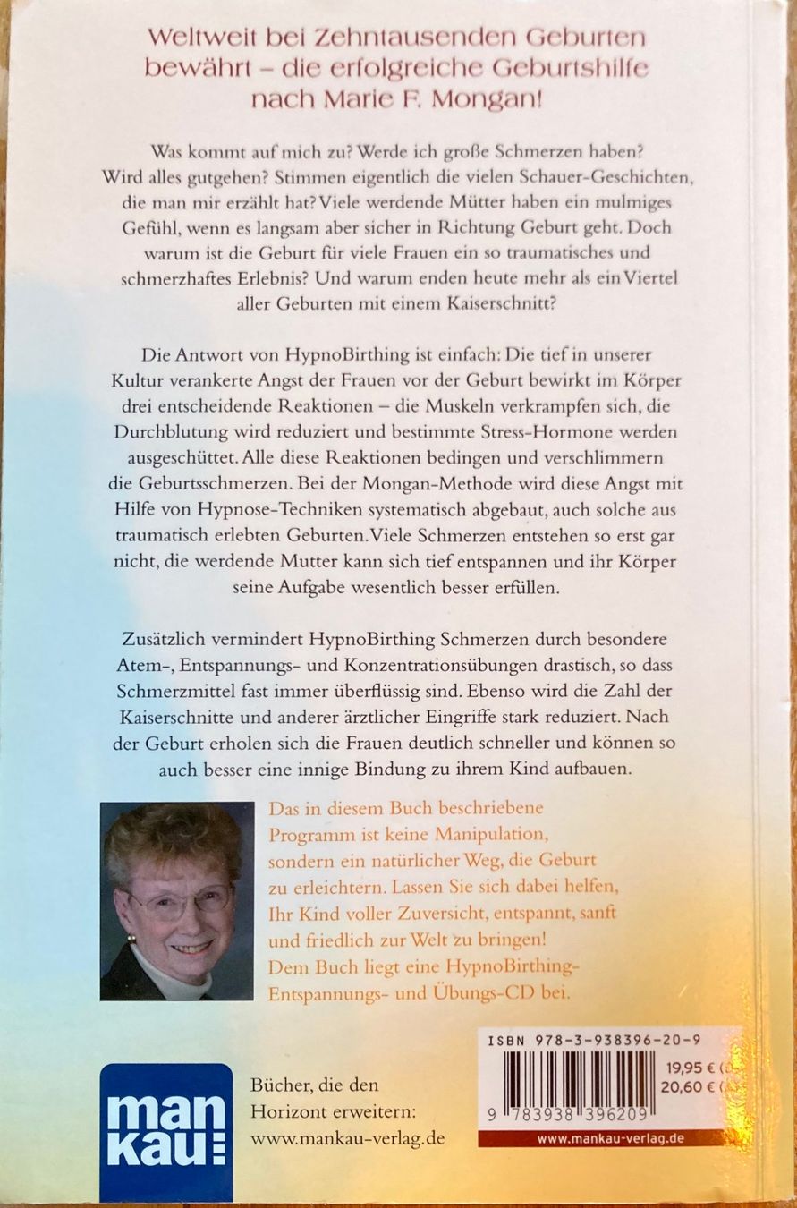 Bücher: HypnoBirthing Buch & Audio-CD – Gebraucht aus Zürich von purli 1
