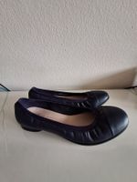 Ecco Ballerinas Dunkelblau, Grösse 39, Neuwertig