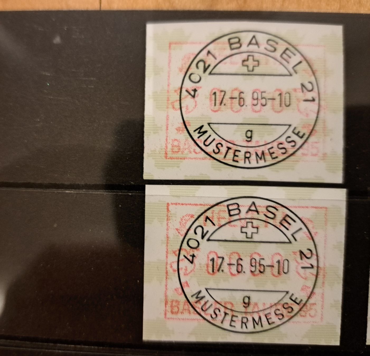 Tutti i francobolli: Automatenmarke Schweiz 1995 / "Basler Taube" – Nuovo e nell'imballaggio originale da Bellikon venduto da cebas23 2