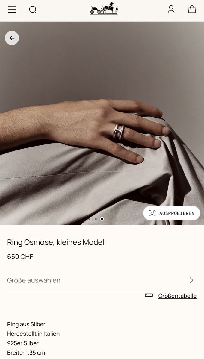 Ringe: Hermès Osmose Ring (Unisex) – Gebraucht aus Küsnacht von cri_ngg5 7