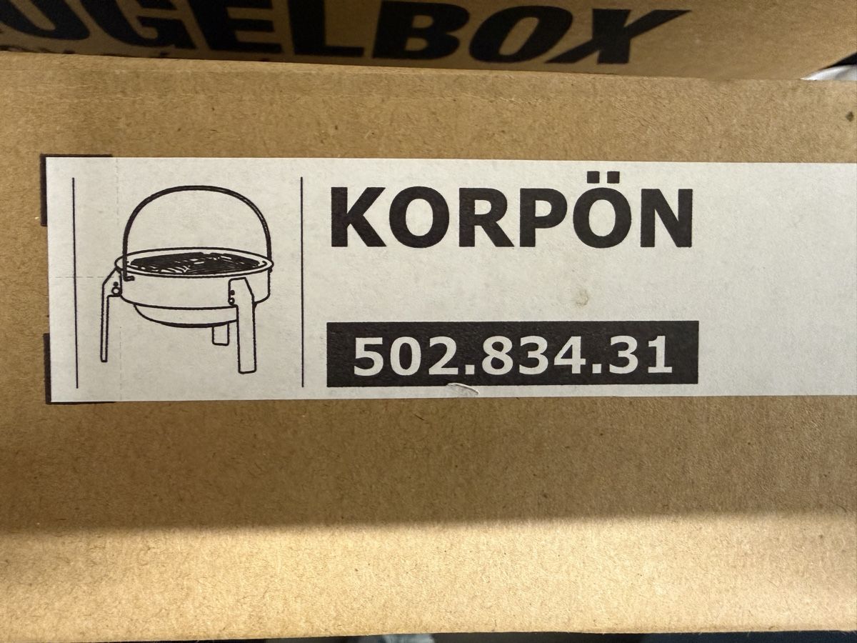 Ikea Griglie: IKEA Korpön Tischgrill – Nuovo e nell'imballaggio originale da Dietlikon venduto da Namii5 1