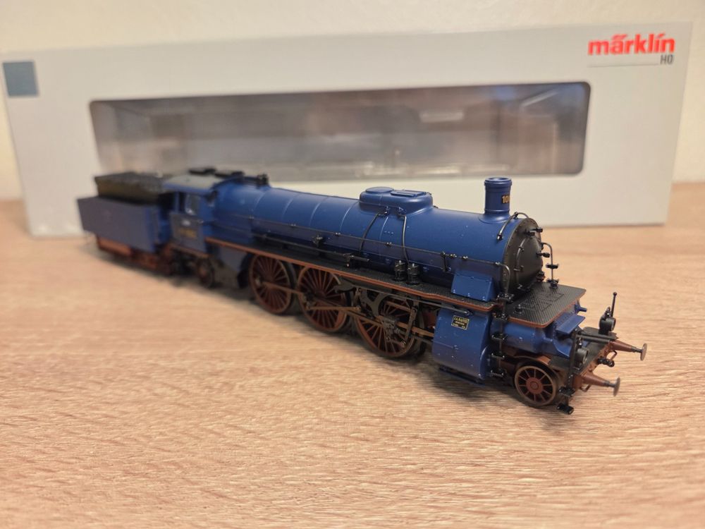 Märklin H0 39020 – Locomotive Vapeur Avec Tender – Époque 3 – MFX – Occasion