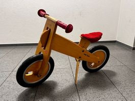 Wooden balancing bike _ Like a bike, incl.stander