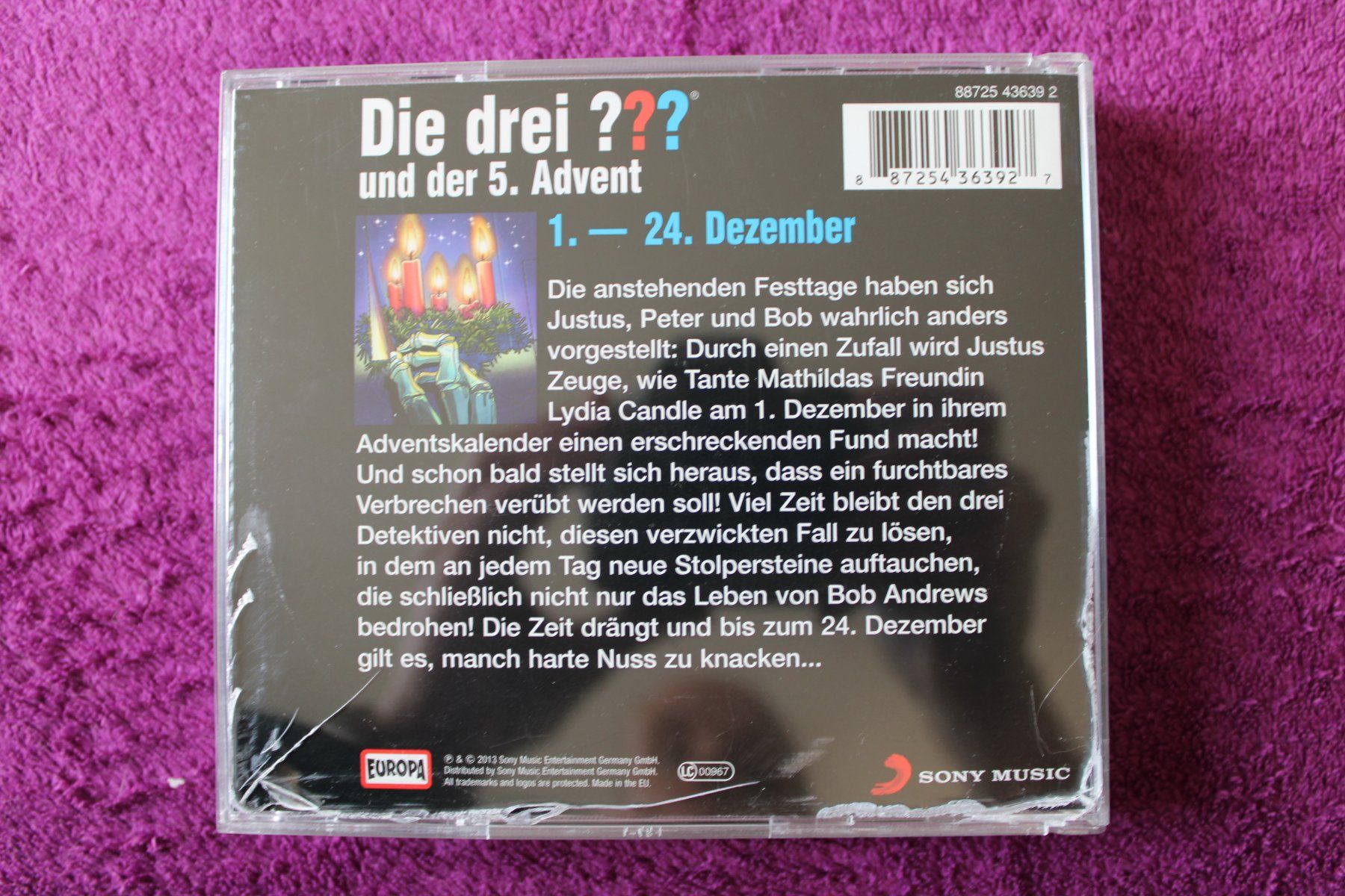 CDs: 8 - Die drei ??? - Hörspiel - CD´s – Gebraucht aus Müllheim Dorf von Seeeule01 4