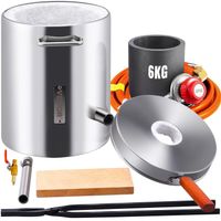 Propan Schmelzofen Set - 6kg - 1482°C