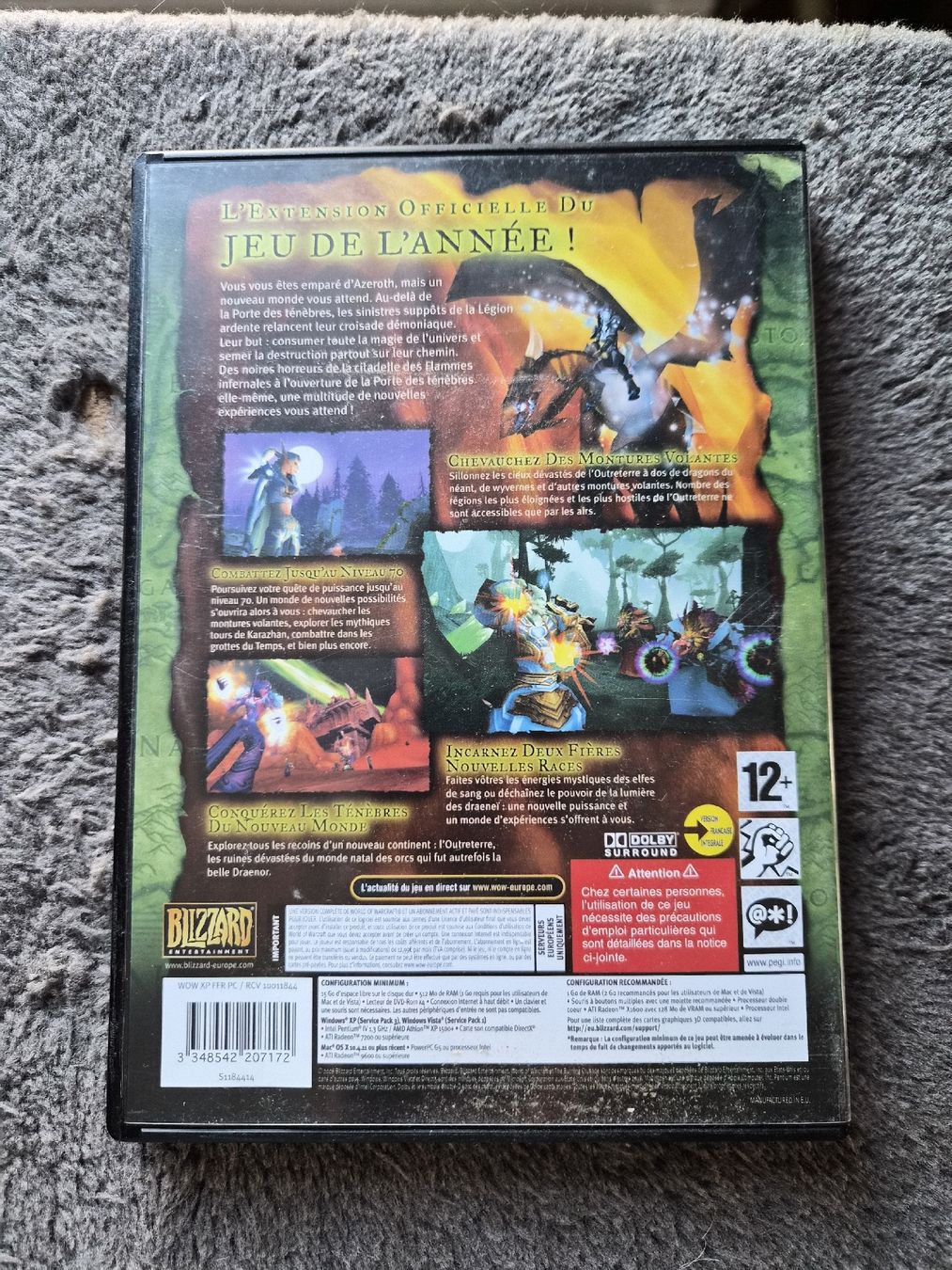 Giochi: World of Warcraft Burning Crusade PC - – Usato da La Joux FR venduto da car_ck96 2