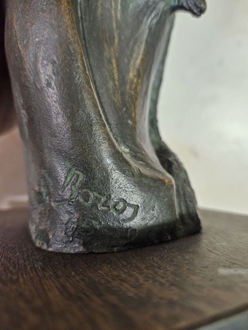 Sculture & Statue: skulptur kopf mit schlangen bronze – Usato da Schwellbrunn venduto da Omega-alpha 1