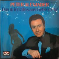 Peter Alexander - Das Tu Ich Alles Aus Liebe Zu Dir (LP)