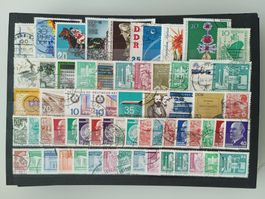 tolles DDR Lot gestempelt
