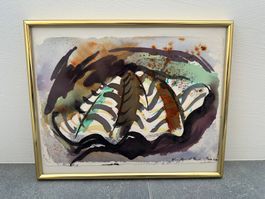 Rosina Kuhn (Zürich 1940) Muschel, Aquarell