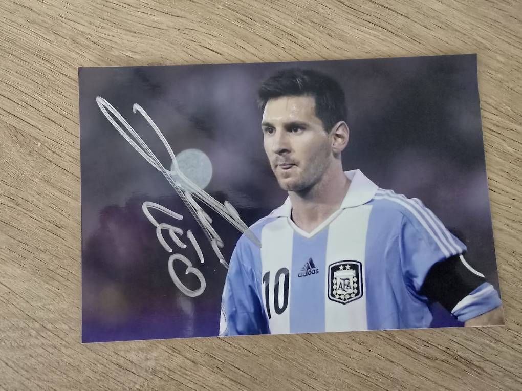 Autogramme: Autogramm Lionel Messi – Gebraucht aus Thun von Miginemo