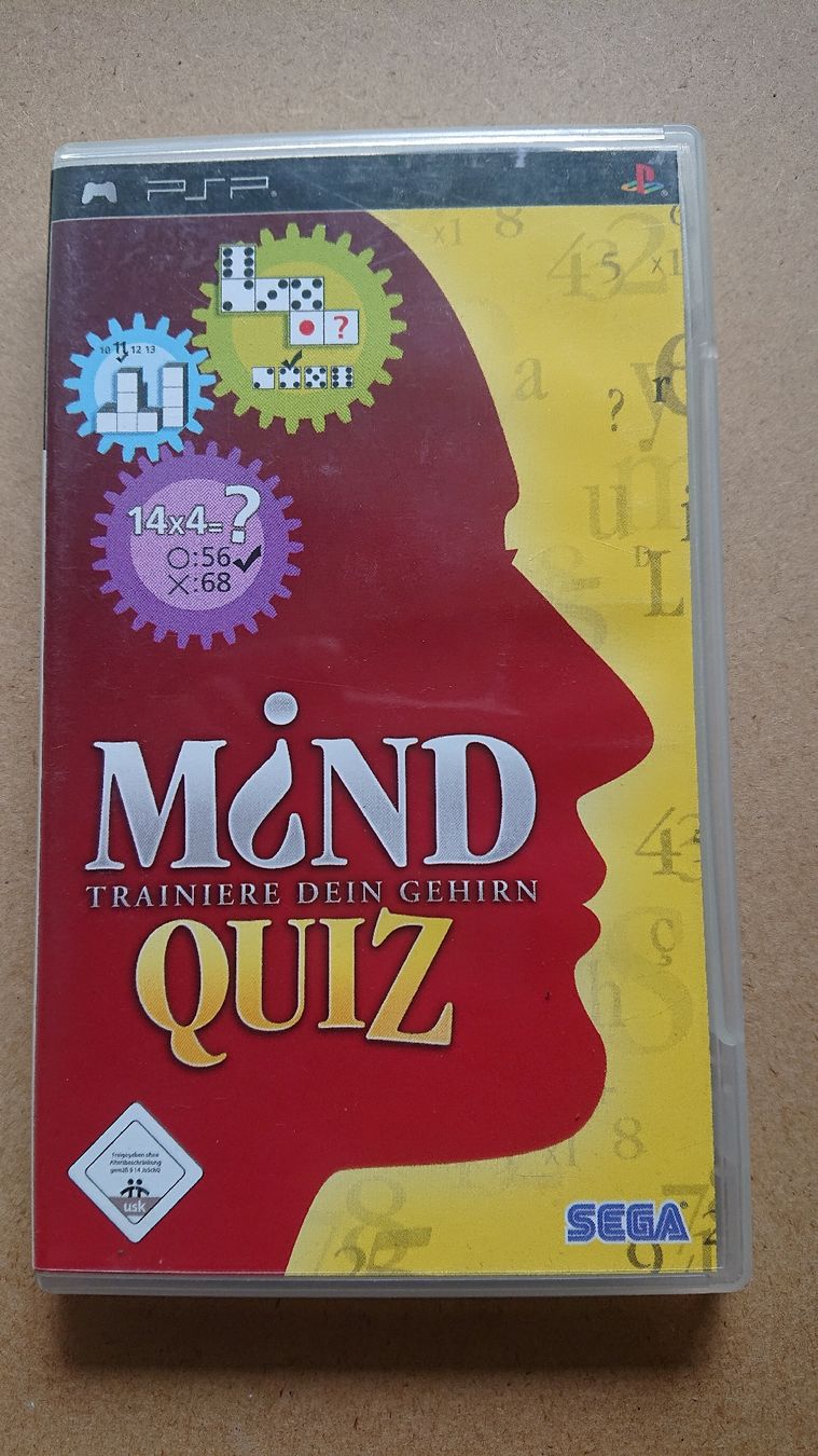 Giochi: Mind Quiz PSP, trainiere dein Gehirn – Usato da Chur venduto da FreakofRarity