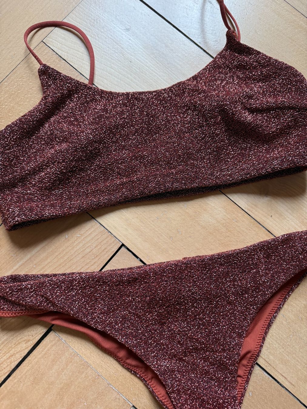 H&M Maillots de bain & Bikinis: Bikini kupferfarben glitzernd 40 – D'occasion à Zürich par Diazaio 1