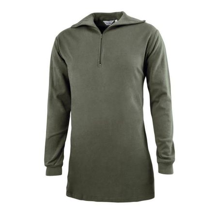 Militär Langarmshirt, olivgrün