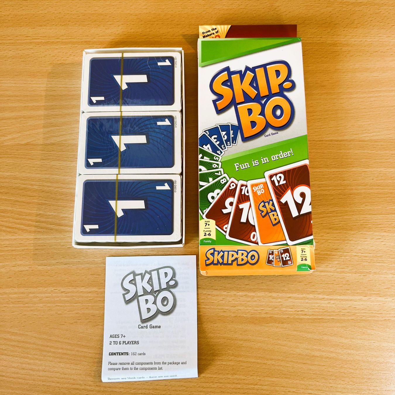Giochi: Skip-Bo - Kartenspiel - Karten Originalverpackt – Nuovo (secondo la descrizione) da Amlikon-Bissegg venduto da allerlei-versand 1