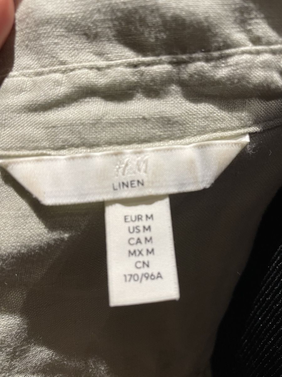 H&M Camicette: Leinenbluse / Leinenhemd Gr. M – Usato da Bischofszell venduto da krass13 4