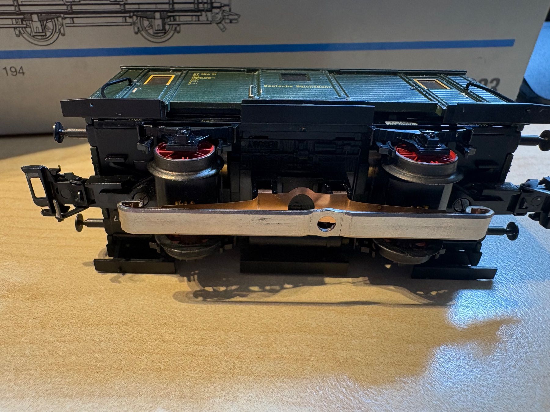 Märklin Modelleisenbahnen: Maerklin 3683    BR ET 194 – Neu und originalverpackt aus Corcelles Payerne von Pierre66 5