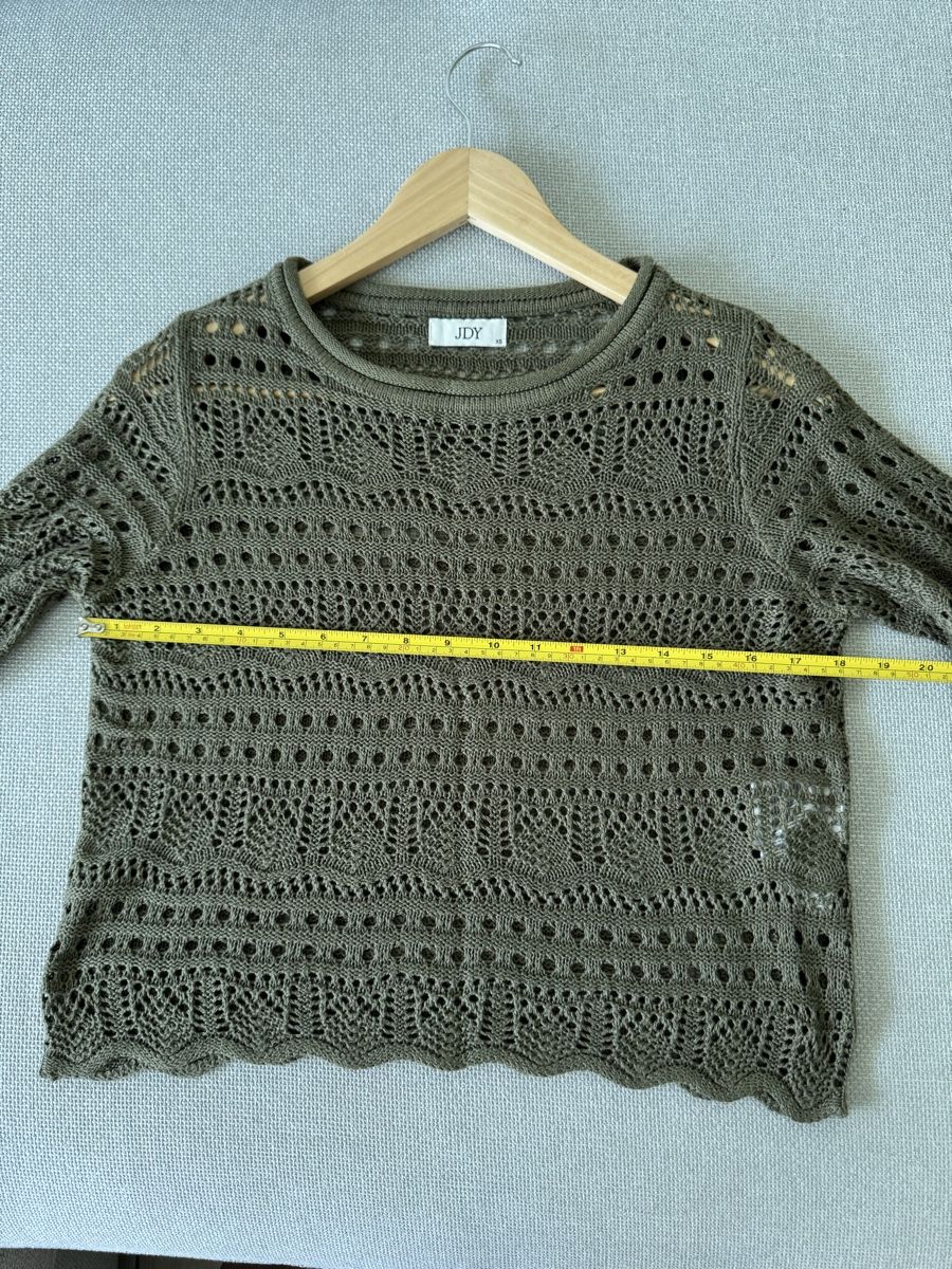 Maglioni & Felpe: Khakifarbener Strickpullover von JDY, XS – Nuovo (secondo la descrizione) da Granges VS venduto da rvn 3