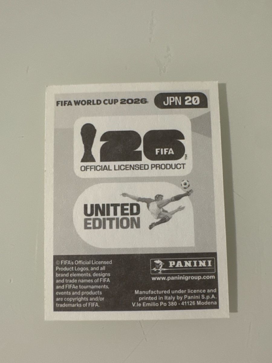 Panini Carte collezionabili: Panini 2026 Ayase Ueda JPN20 – Nuovo (secondo la descrizione) da Bern venduto da akl_sy9s 1