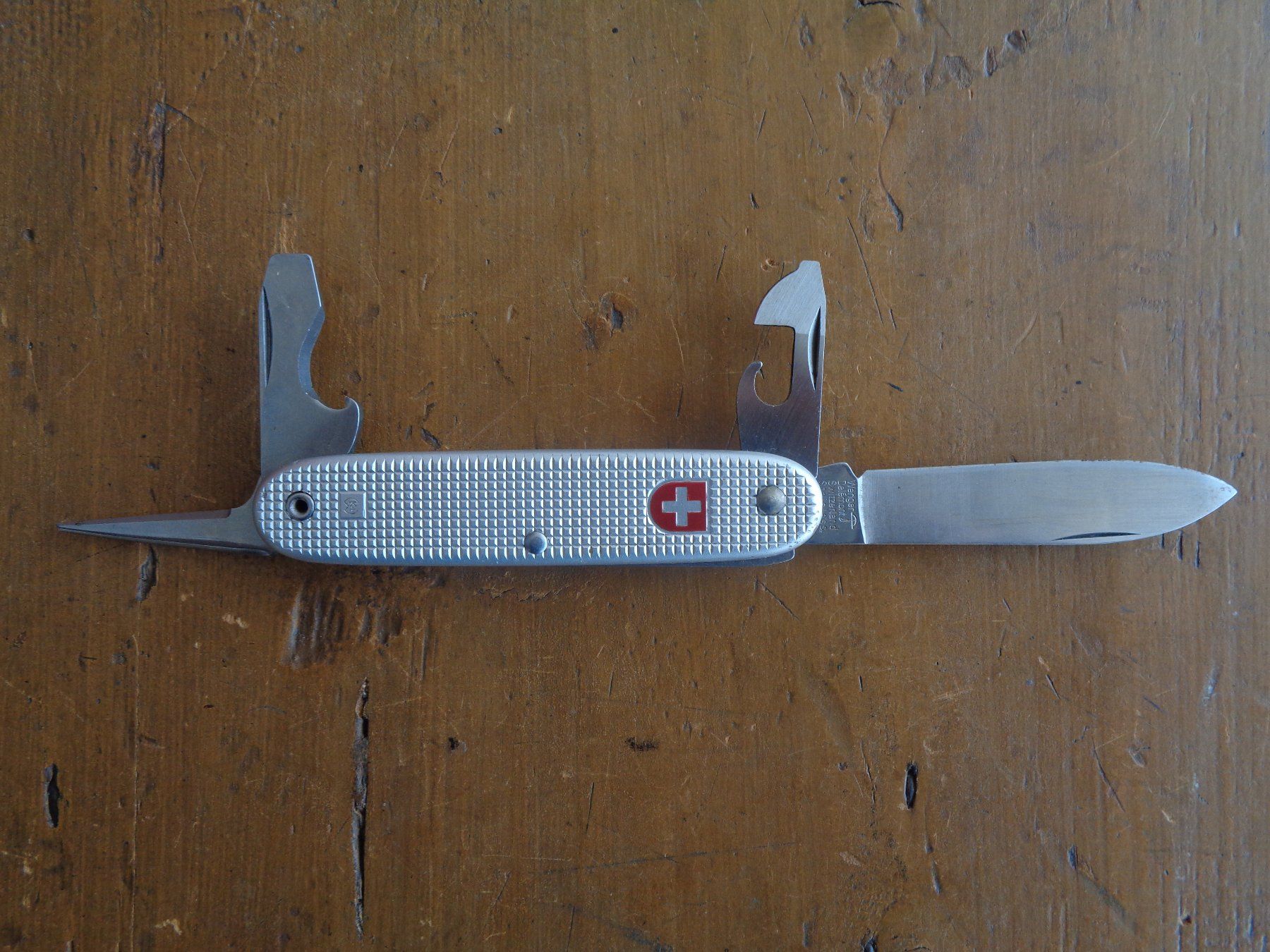 Victorinox Coltelli tascabile: Wenger Soldatenmesser, Jg. 83 – Usato da Schindellegi venduto da schelten2019 8
