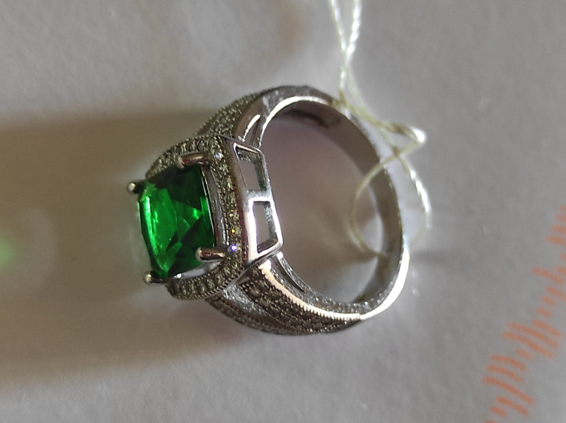 Anelli: Bague en Argent 925 avec des zircons – Nuovo (secondo la descrizione) da Renens VD venduto da cla_7zv5