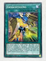 Yu-Gi-Oh! Karte - Ermächtigung - Selten - Top Zustand!