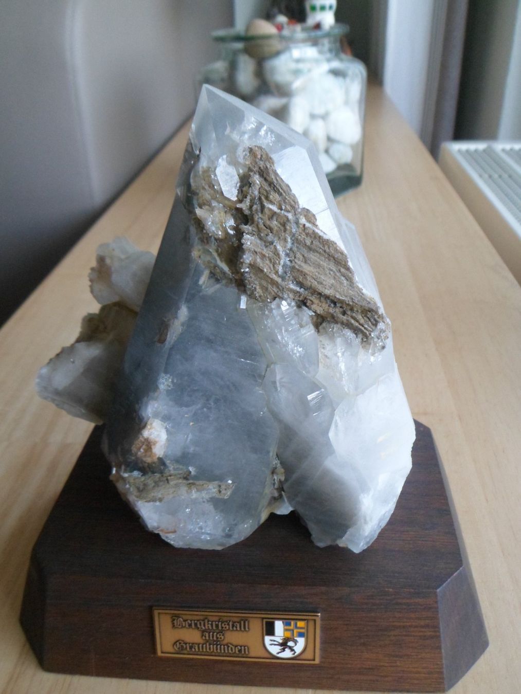 Minerali & Pietre curative: Bergkristall Schweiz – Usato da Affoltern am Albis venduto da Fossil60 2