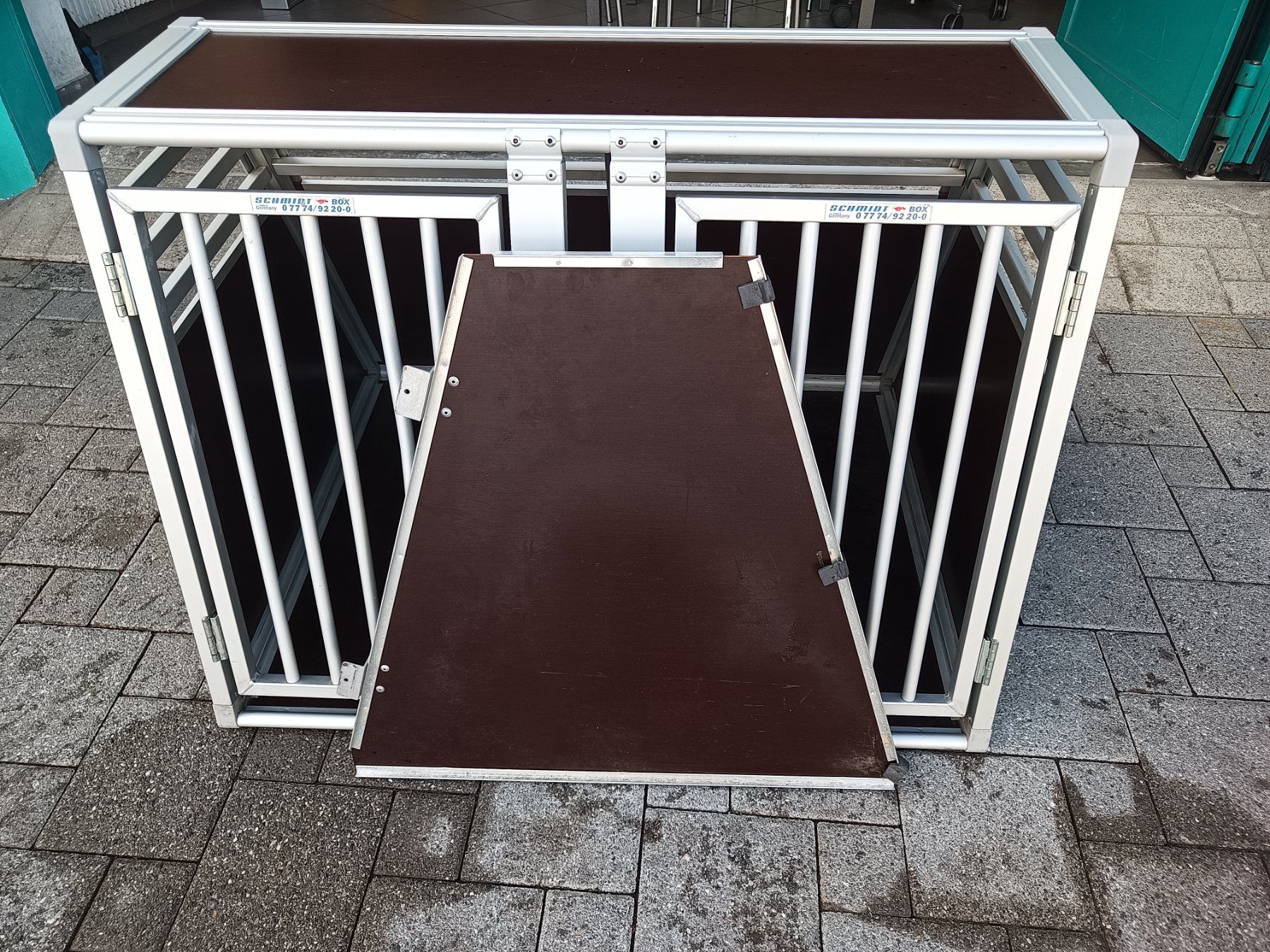 Cages, transport & sécurité: Hundebox Doppelhundebox – D'occasion à Oberegg par A-Z.Handel.Loehrer 7
