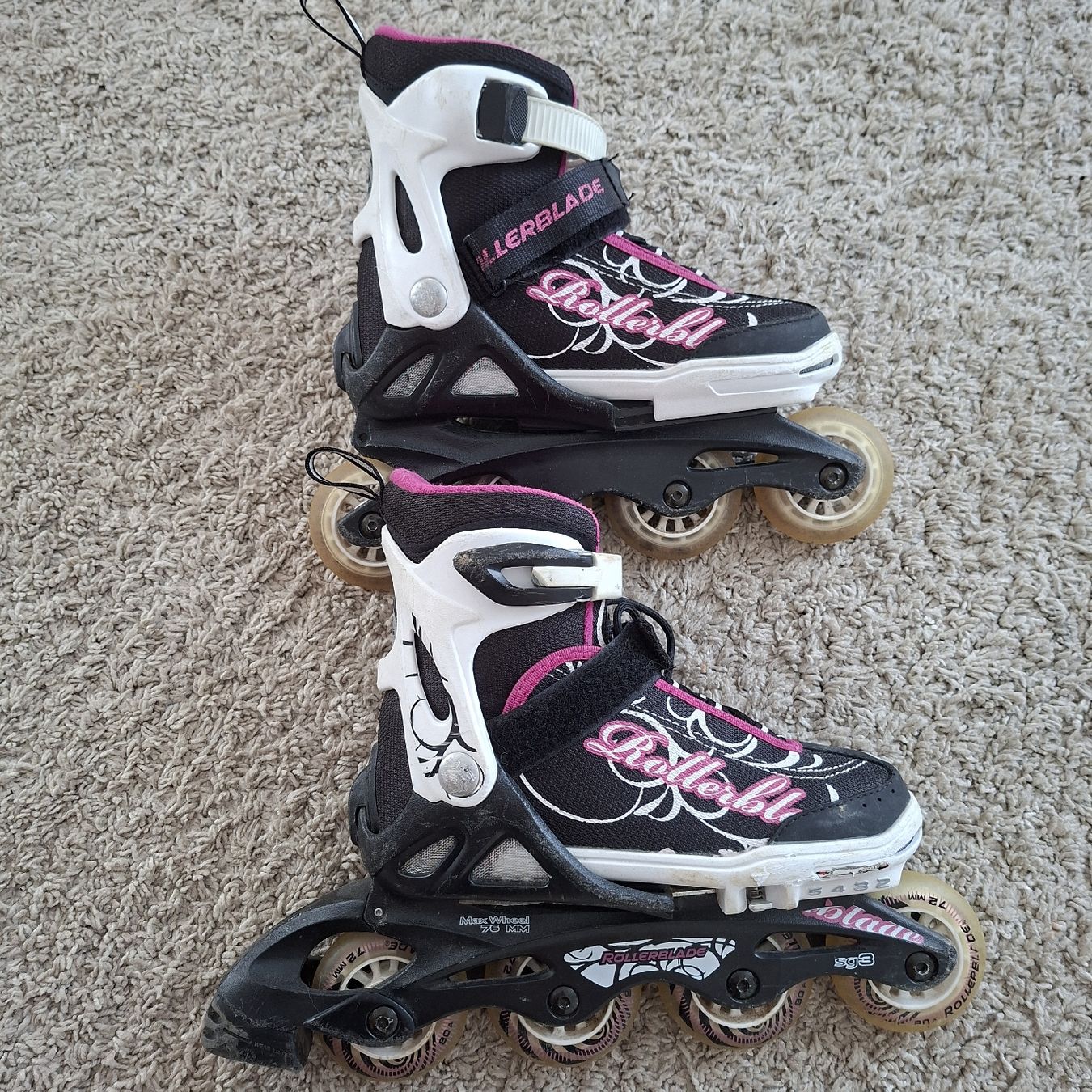 Pattini in linea & Pattini a rotelle: Rollerblades Gr. 33 - 35.5 – Usato da Niederbuchsiten venduto da Cheasily 1
