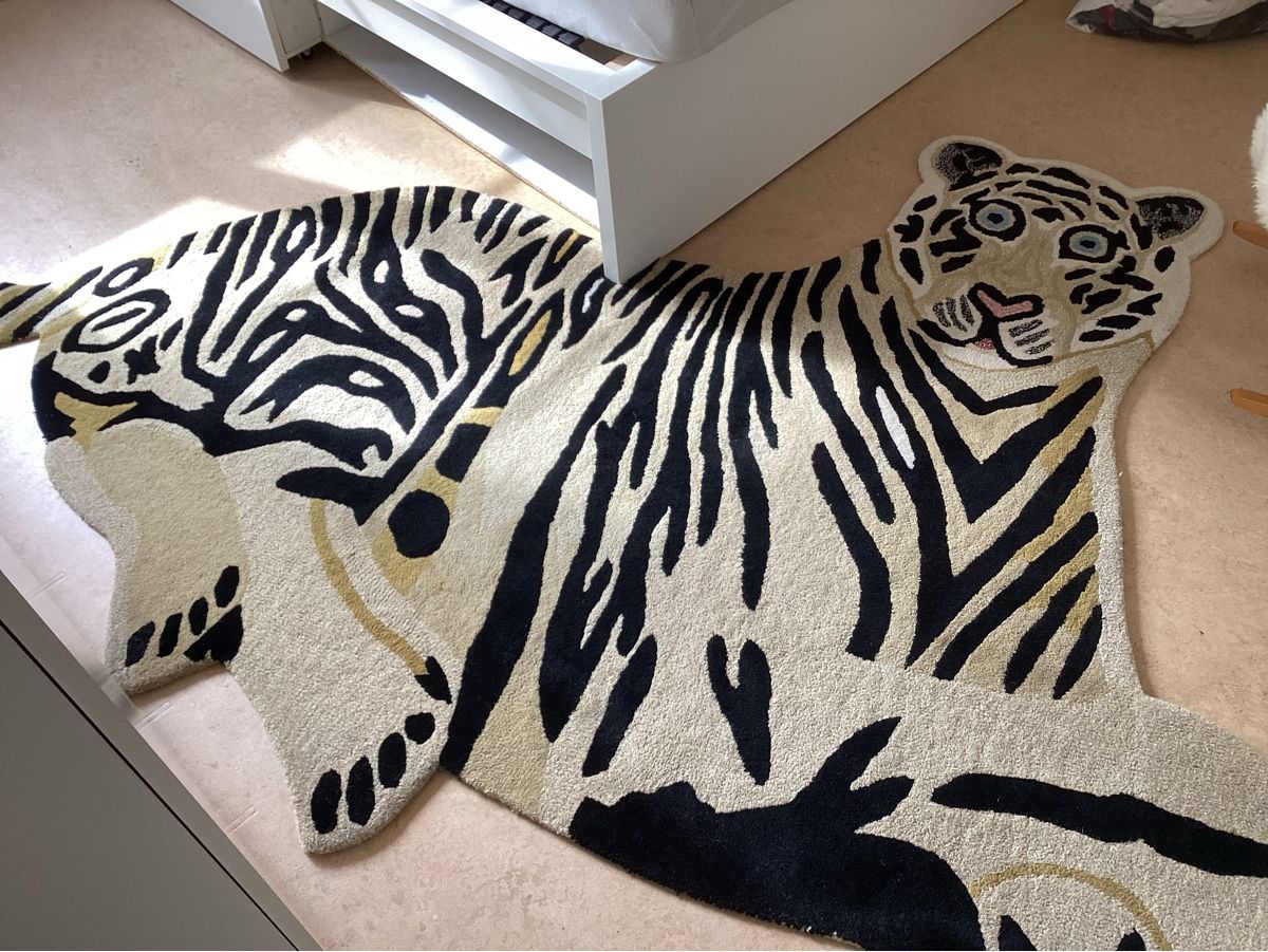 Tappeti: Cooler Tiger Teppich – Usato da Zürich venduto da Struktur 1