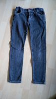 Kinder-Jeans blau Grösse 134-140 (Bio-Baumwolle)