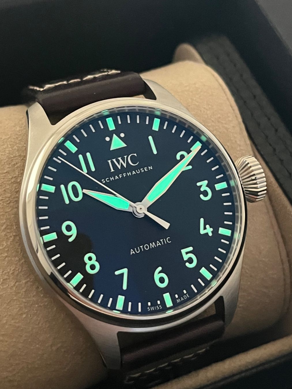 IWC Uhren: IWC Big Pilot 43 Fullset mit Garantie – Gebraucht aus Birsfelden von Mynos 2