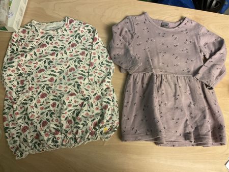 2 Naturaline Baby Kleider Set, Gr. 86, Neu