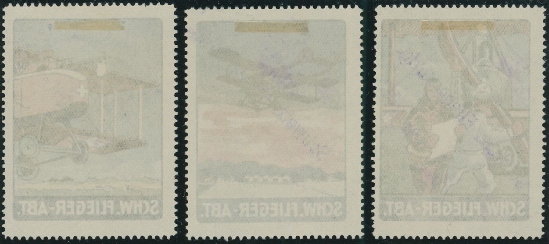 Vignettes Autoroutières: 1917 - Flugpost - Vignetten – D'occasion à Schindellegi par leecollect 3