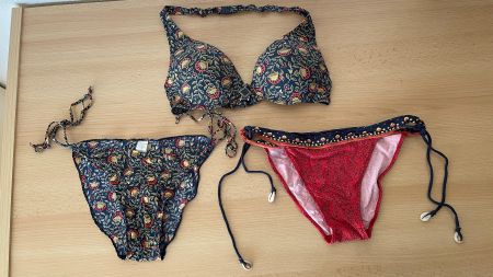 WOMEN SECRET S M - A B /NP75CHF PA Elastan Badeanzug 2+1