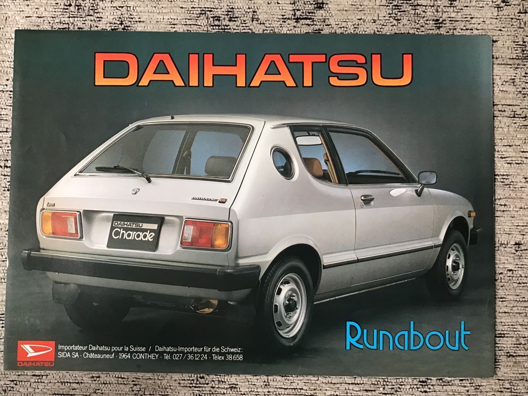 Daihatsu Documenti: Daihatsu Charade Runabout Faltprospekt – Usato da Scherzingen venduto da Starseller62 3