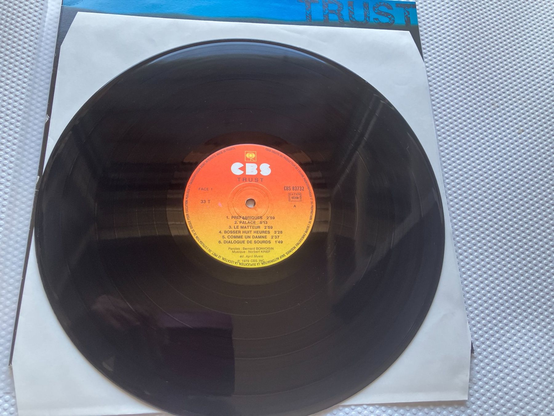 Dischi in vinile: Trust – Usato da Aarwangen venduto da Jukebox3 4