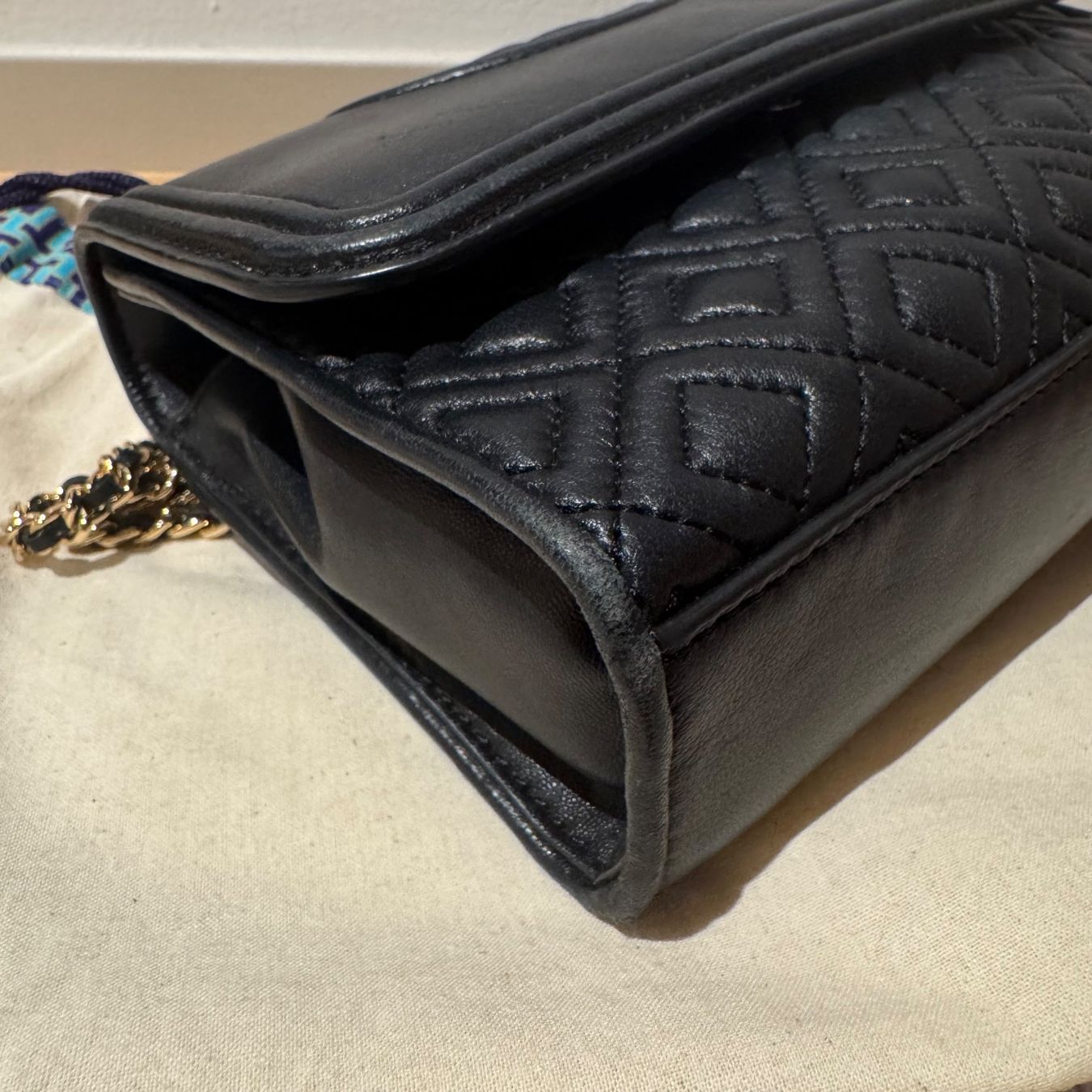 Tory Burch Borse da donna: Tory Burch Leder-Handtasche – Usato da Baar venduto da MoonLanding 3