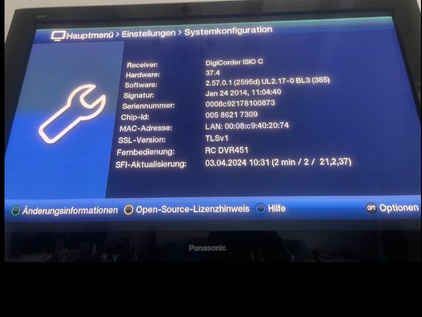 Technisat Ricevitori: TechniSat DigiCorder ISIO C 500GB – Usato da Bärschwil venduto da freaky007 1