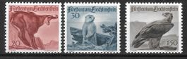 Liechtenstein Serie 213-215 * Jagdserie II 15.10.1947