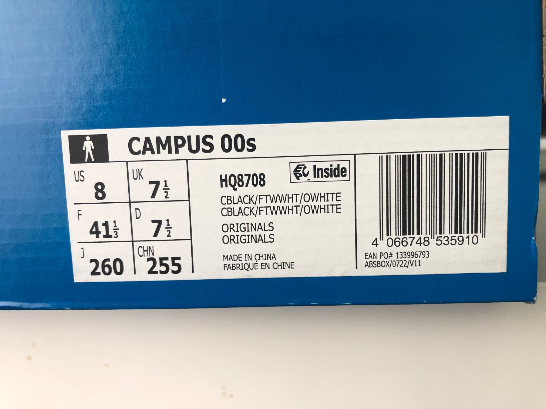Scarpe da uomo: Adidas Campus 00  EU 41.3 – Nuovo e nell'imballaggio originale da Baar venduto da tortuga72 1