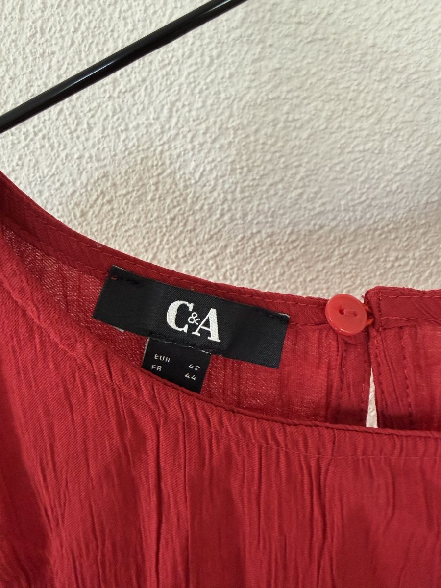 C&A Chemisiers: C&A Bluse rot Gr. 42 – D'occasion à Kloten par ble_78dj 2