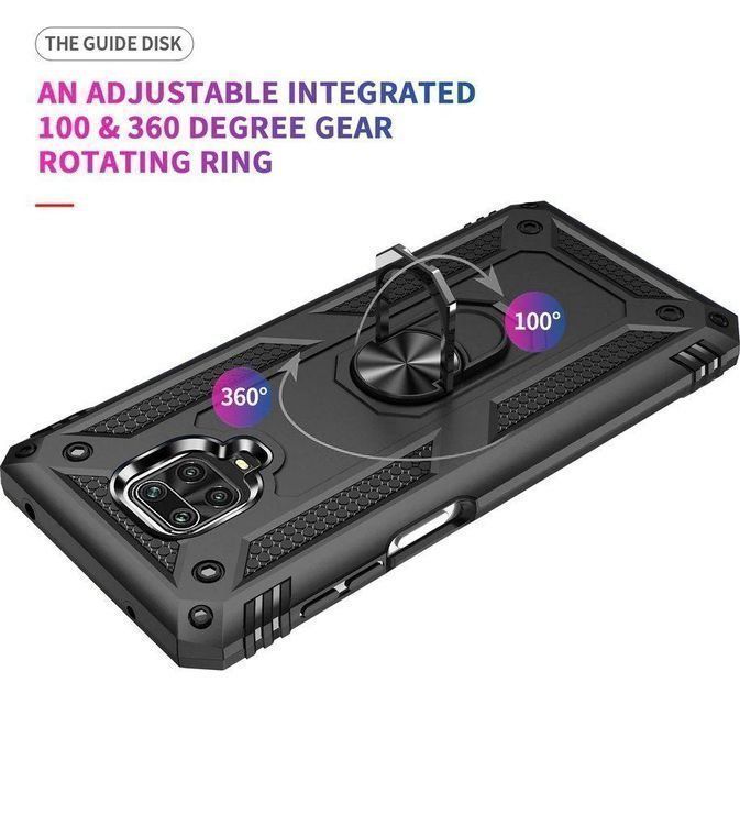 Cover & Protezioni schermo: Xiaomi Redmi Note 9 Pro Hülle Etui Ring Case Magnet Cover – Nuovo e nell'imballaggio originale da Volketswil venduto da coverandmore 5