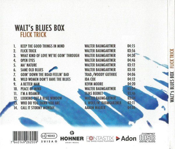 CD: Walt's Blues Box – Flick Trick – Usato da St.Gallen venduto da jalamusic 1