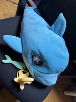 Peluche balena azzurra con accessori per bambini🐬🧸 47
