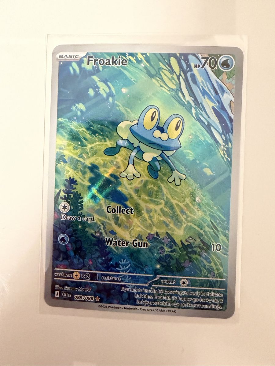 Pokémon Carte collezionabili: Froakie 088/086 EN – Nuovo (secondo la descrizione) da St. Margrethen SG venduto da mar_r9qg