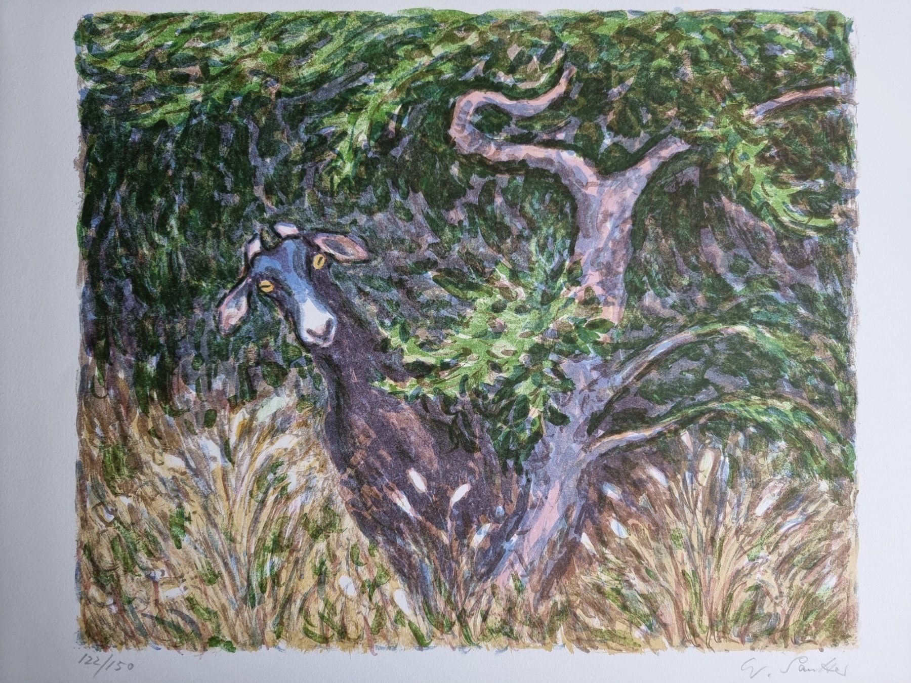 Grafiken & Lithographien: WALTER SAUTTER LITHOGRAPHIE SIGNIERT NUMMERIERT – Gebraucht aus Gersau von kunst-online