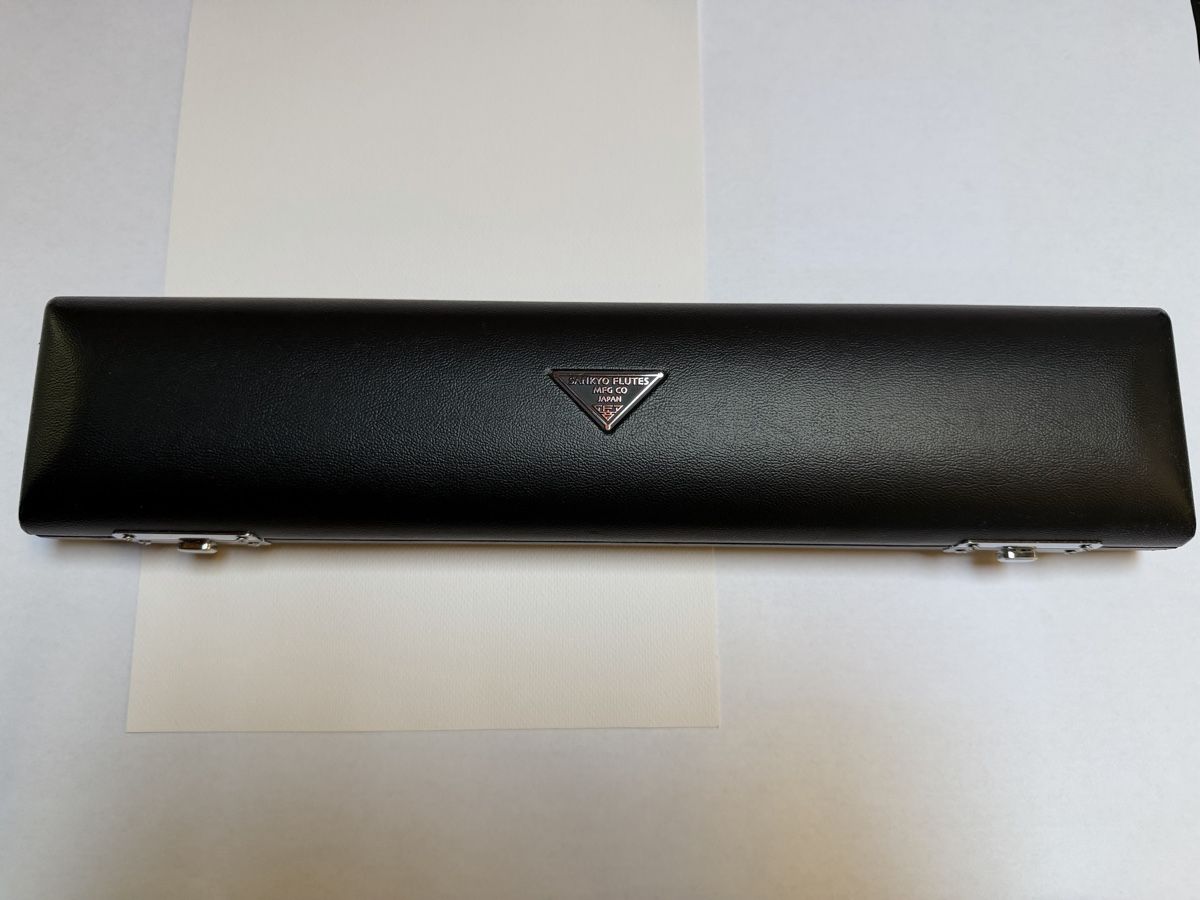 Sankyo Musikinstrumente: Flûte traversière Sankyo Prima Etude tête argent – Gebraucht aus Founex von Hyrienne 5