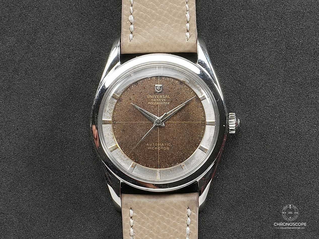 Universal Genève Orologi: Universal Geneve Polerouter Date Reference 204610-4 – Usato da Luzern venduto da ChronoScope6004